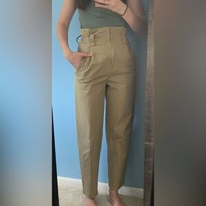 Sandro Paris High Waisted Trousers